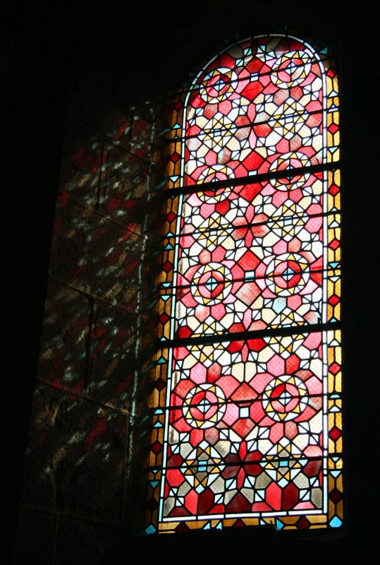 Bleiglasfenster in Notre-Dame du Perpétuel Secours