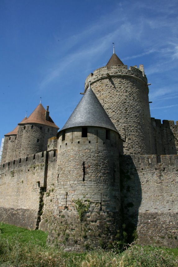 Stadtmauer der Cité de Carcassonne