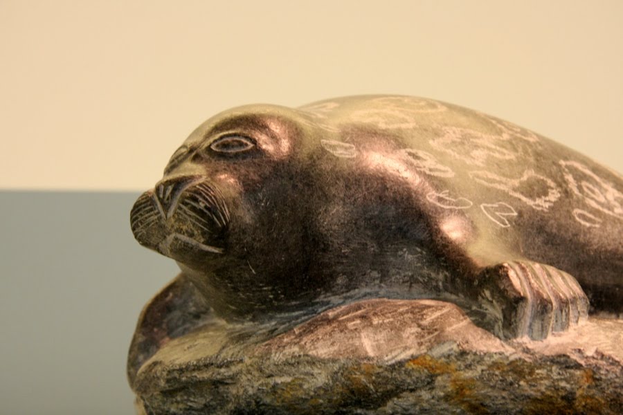 Inuit-Statue im Zivilisations-Museum Ottawa