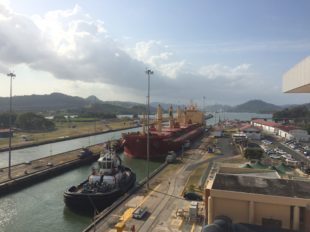 Panama Kanal Miraflores Schleuse