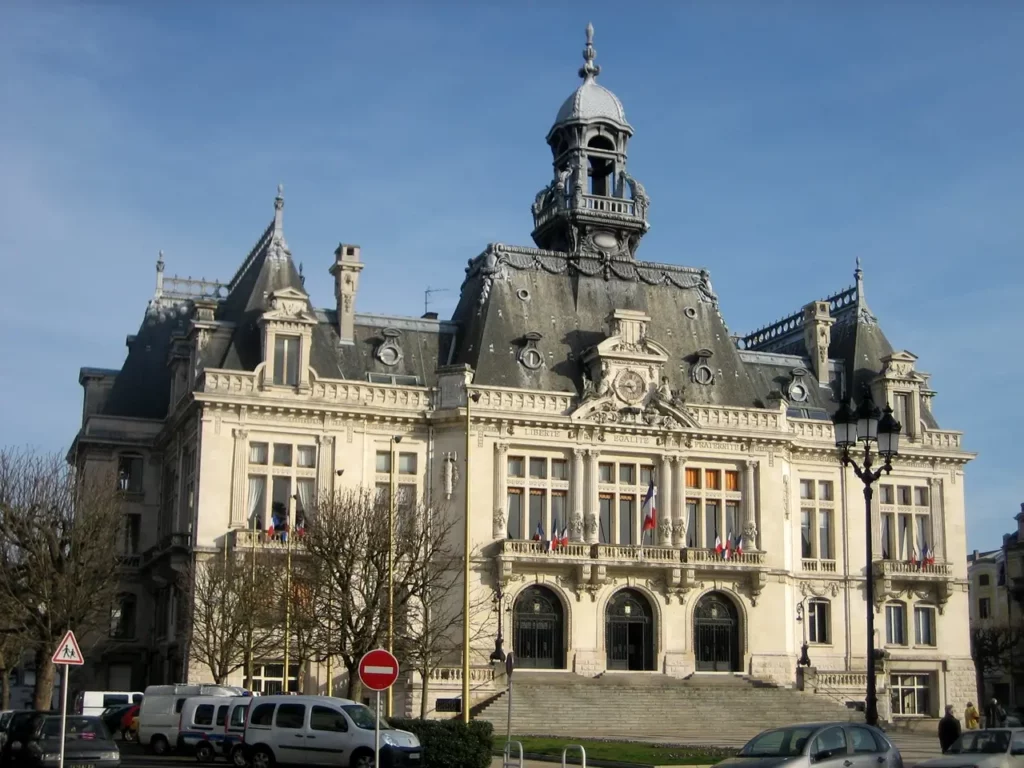 Rathaus von Vichy in Frankreich