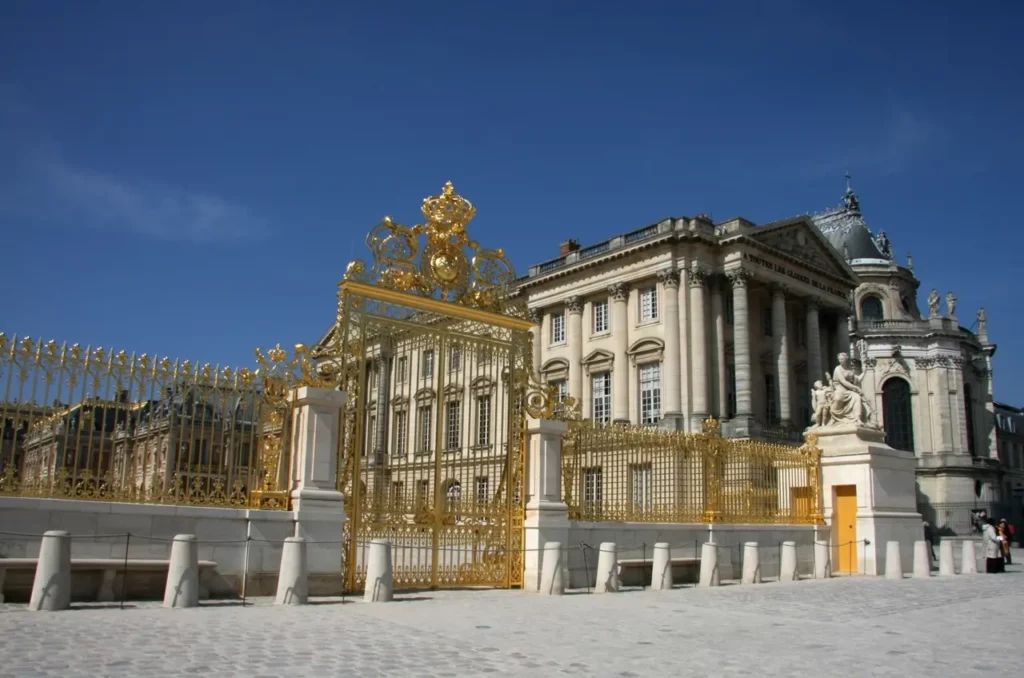 Vorderansicht von Schloss Versailles