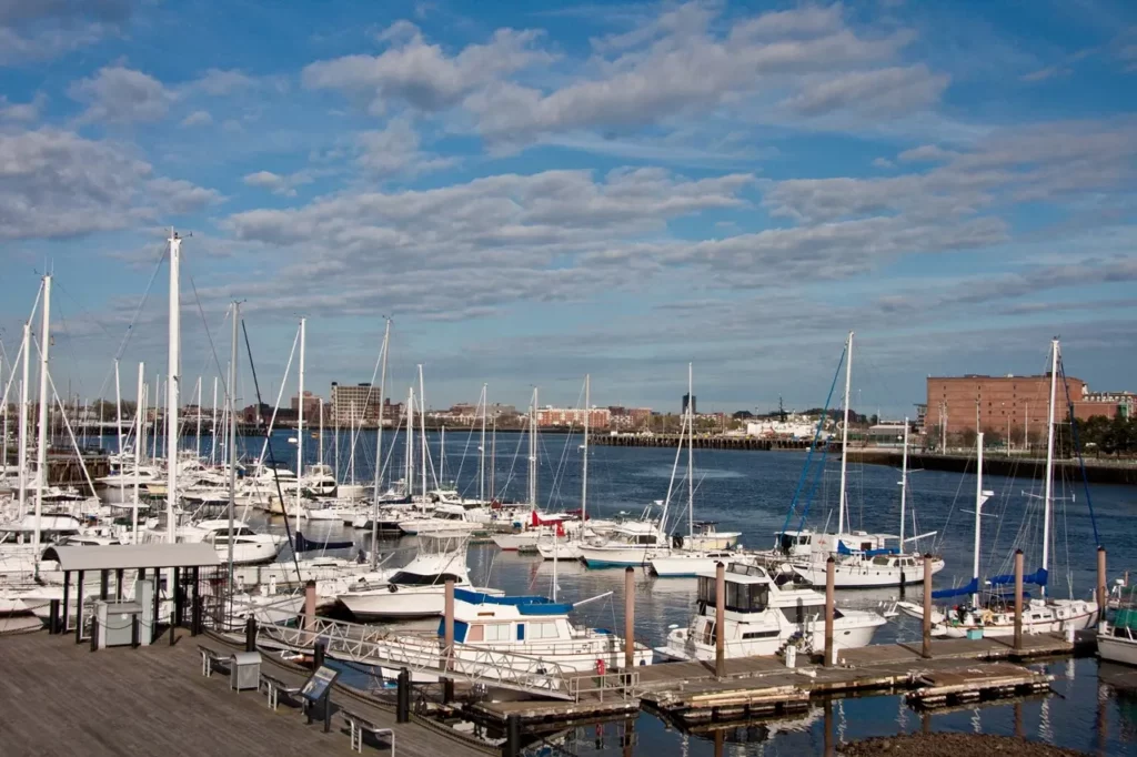 Hafen in Boston