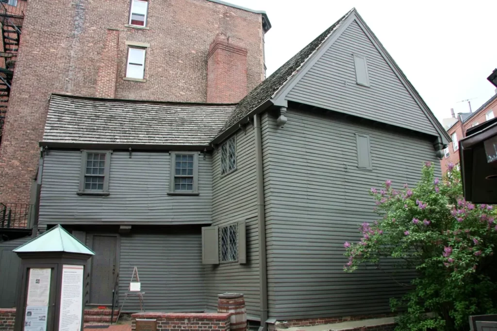 Fassade des Paul-Revere-Haus in Boston