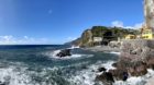 Blick übers Meer auf Madeira & Ponta do Sol