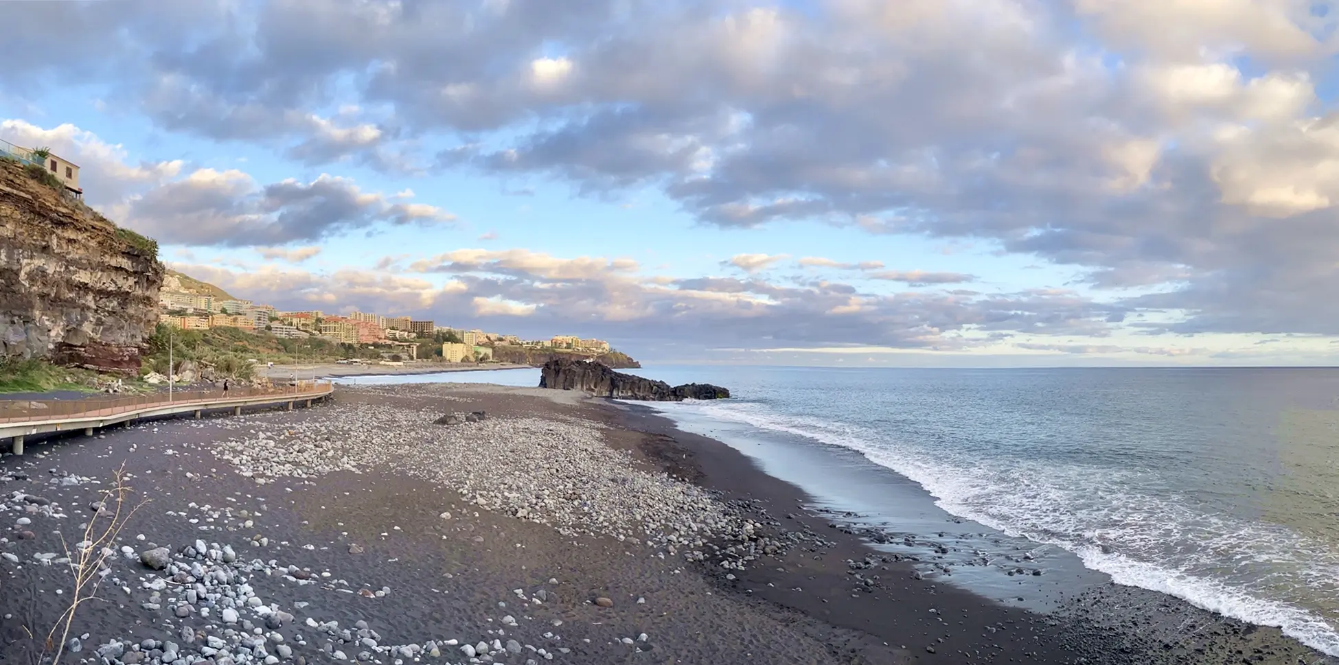 Madeira Praia Formosa: Strand im Westen von Funchal