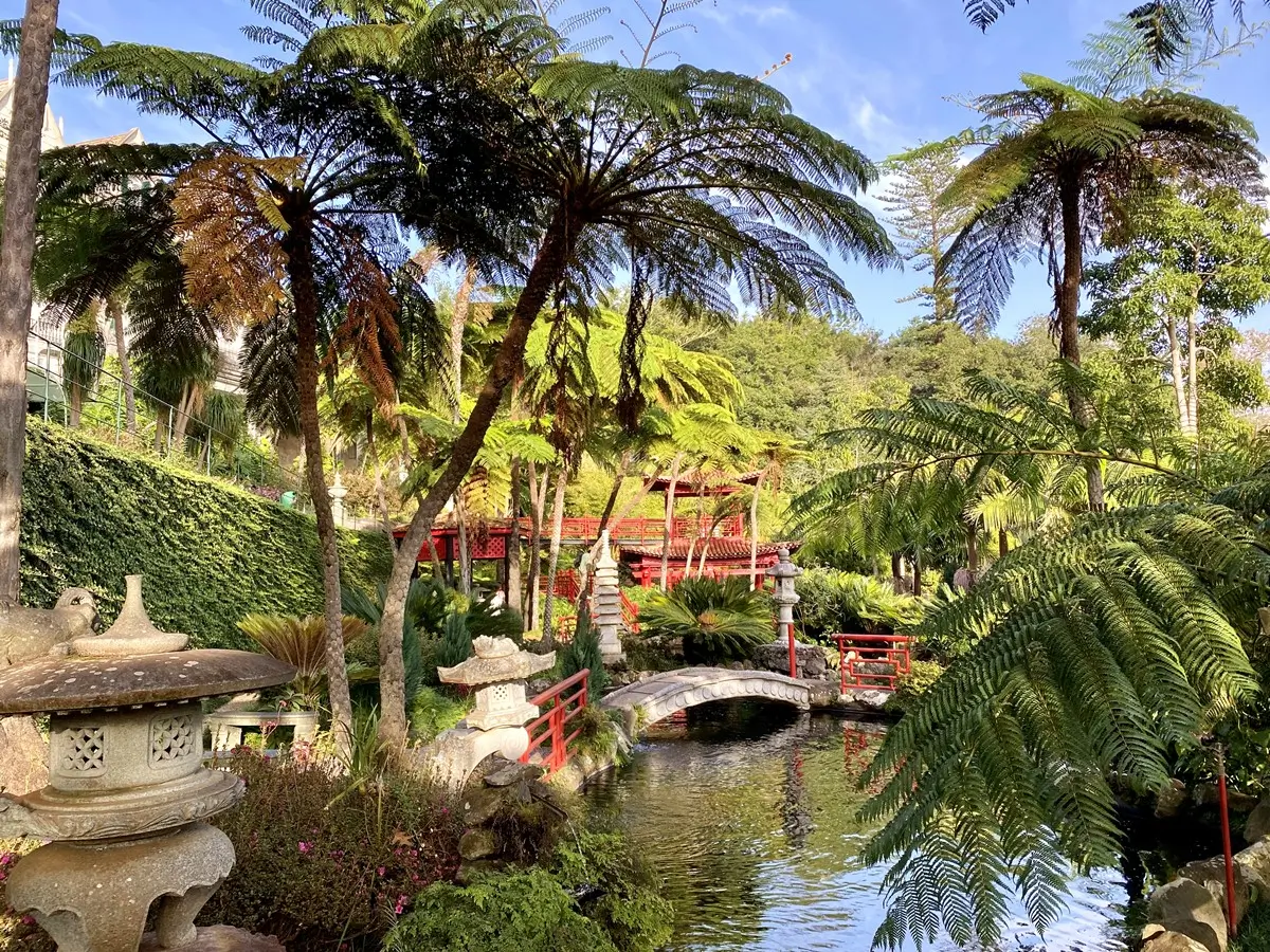 Südlicher Orientgarten im Jardim Tropical Madeira
