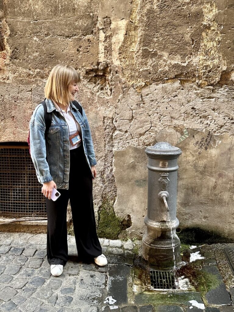 Trinkbrunnen in Rom